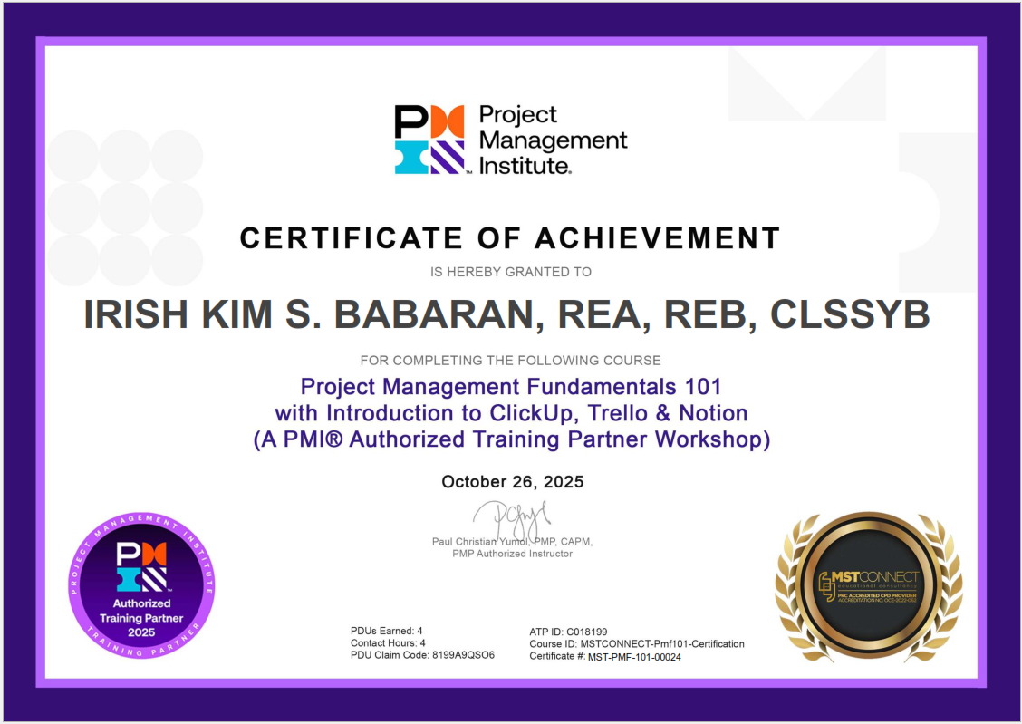 Project Management 101